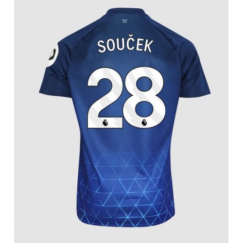 West Ham United Tomas Soucek #28 Rezervni Dres 2023-24 Kratak Rukav